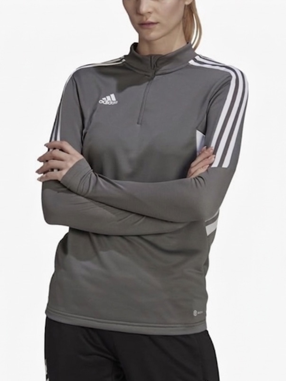 NWT Women’s adidas Condivo 22 training top size Large grey